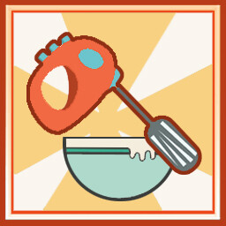 Cream topping icon