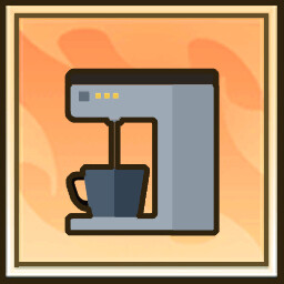 Freshly brewed coffee icon