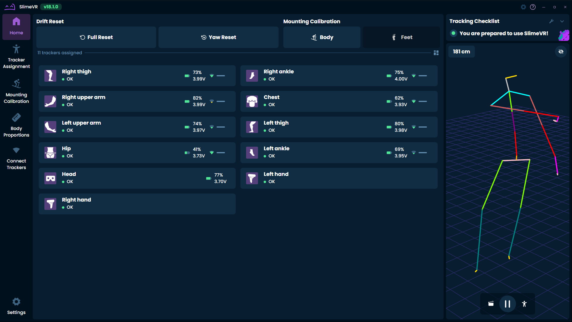 SlimeVR Screenshot 1