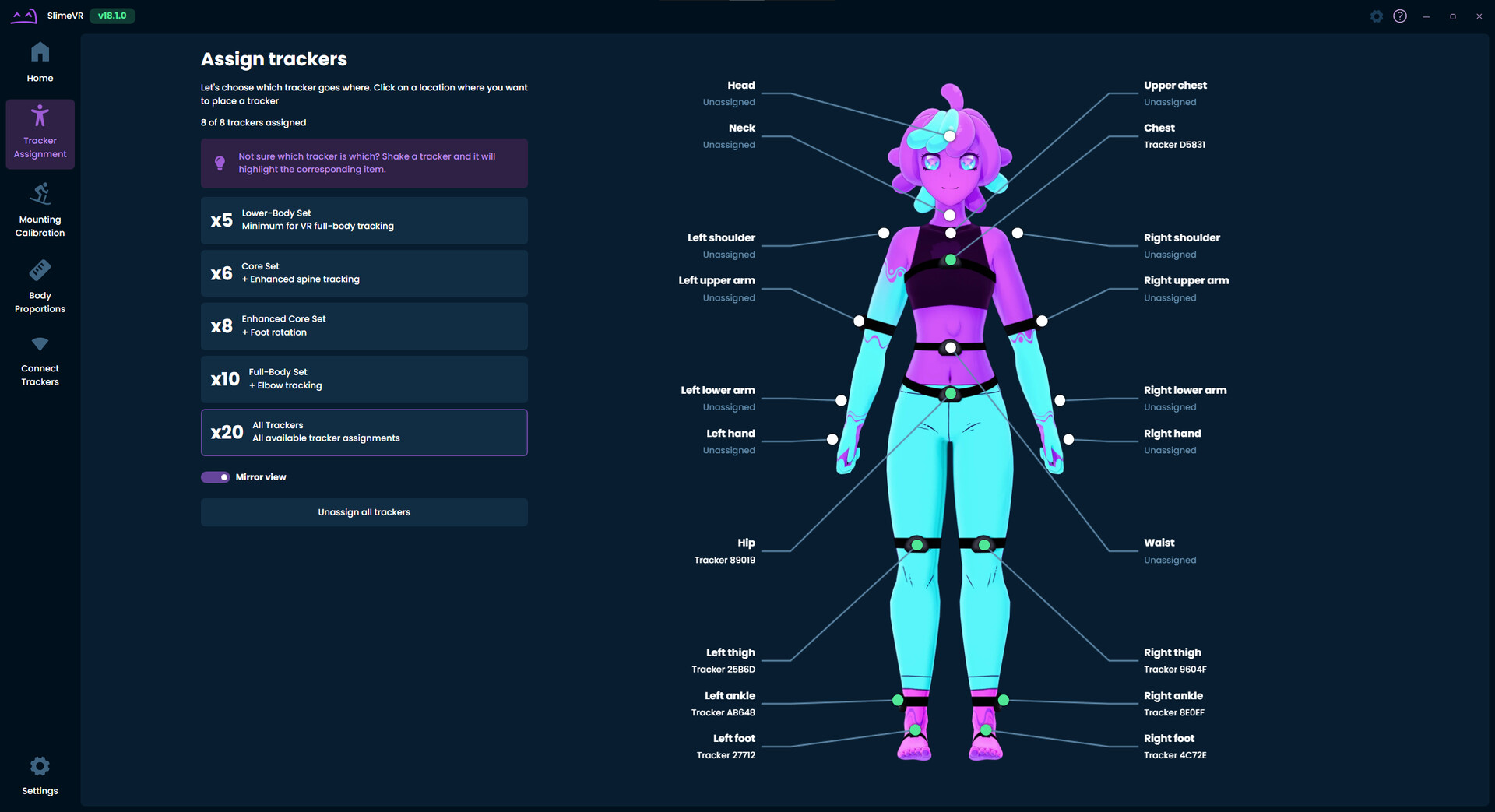 SlimeVR Screenshot 0