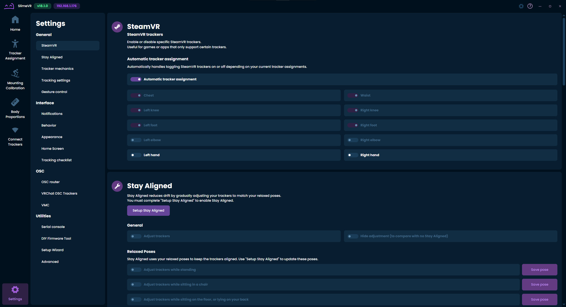 SlimeVR Screenshot 4