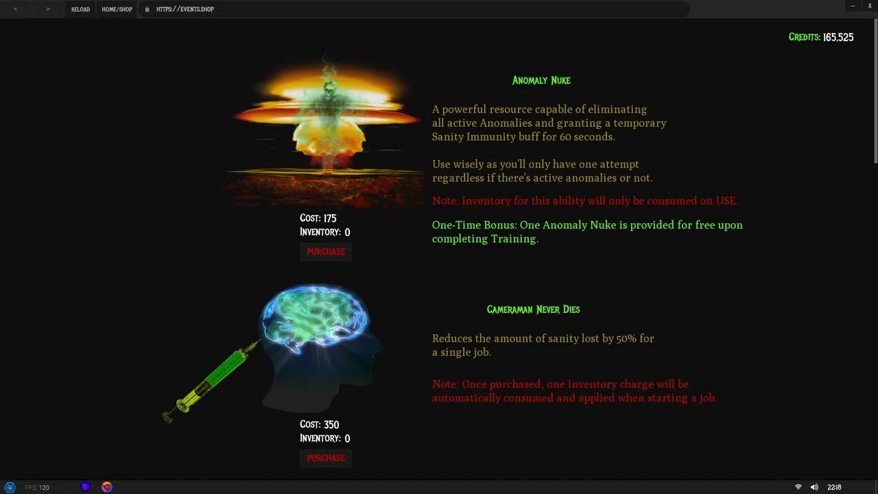 EVENTS Screenshot 3