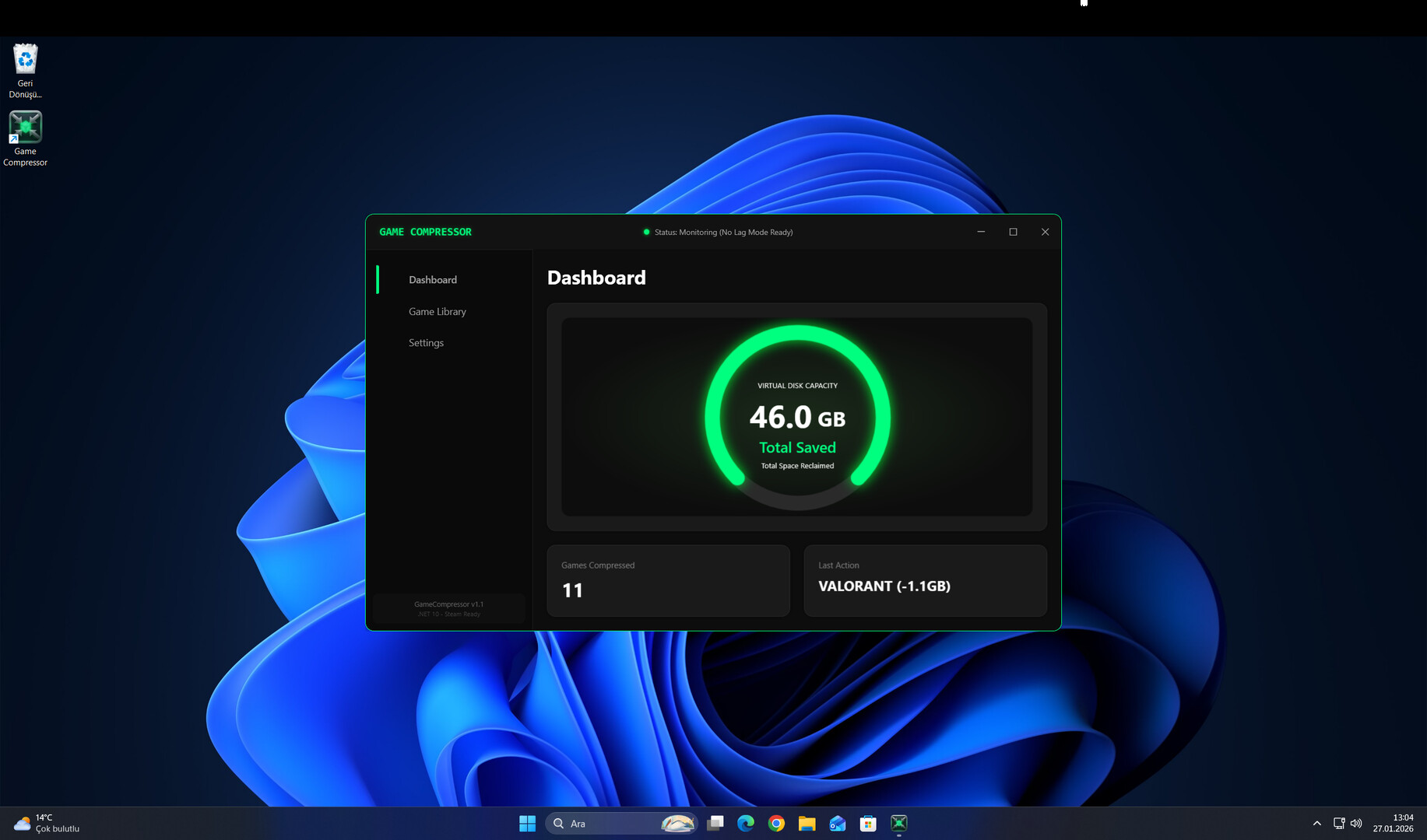 Game Compressor Screenshot 0