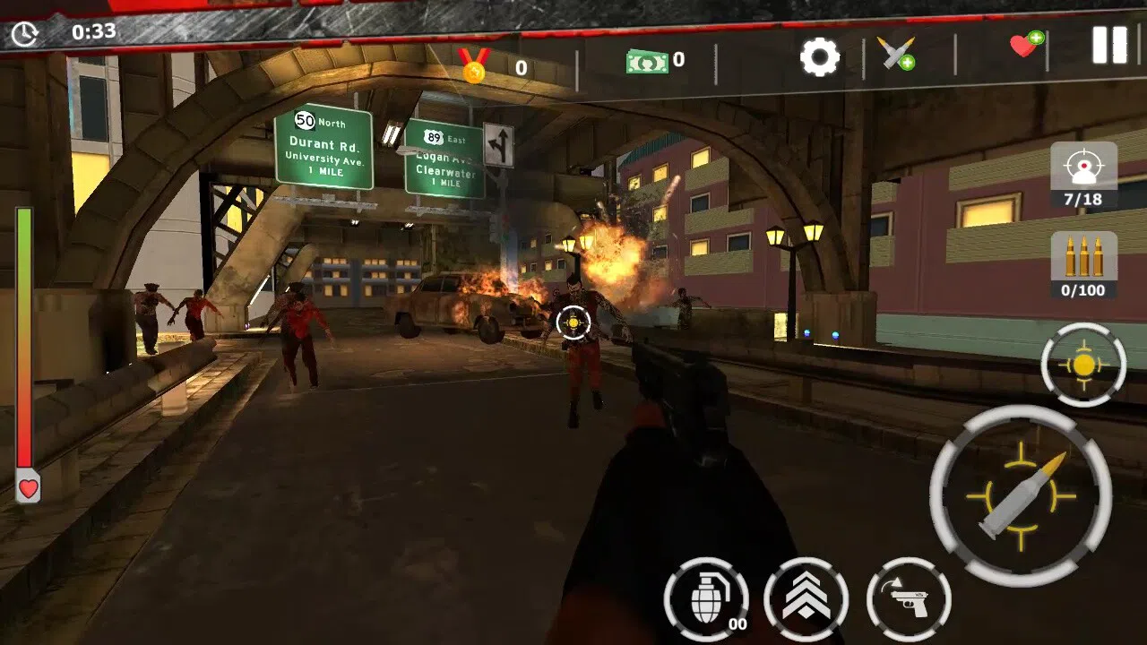 Zombie Survivor: Undead City Attack Screenshot 0