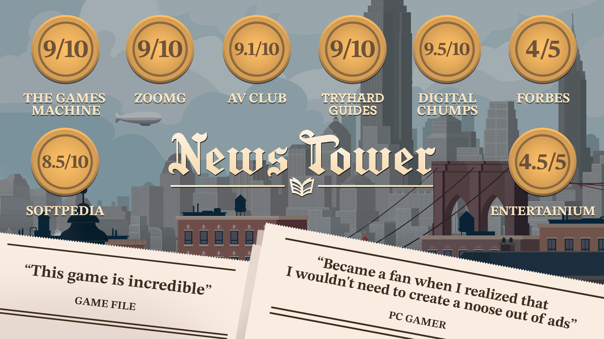 News Tower Screenshot 0