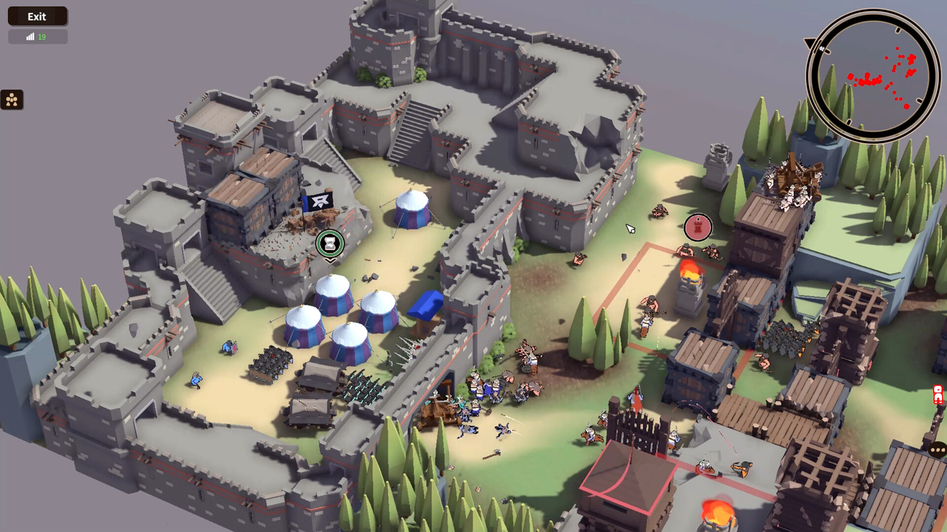 Extremely Realistic Siege Warfare Simulator Screenshot 0