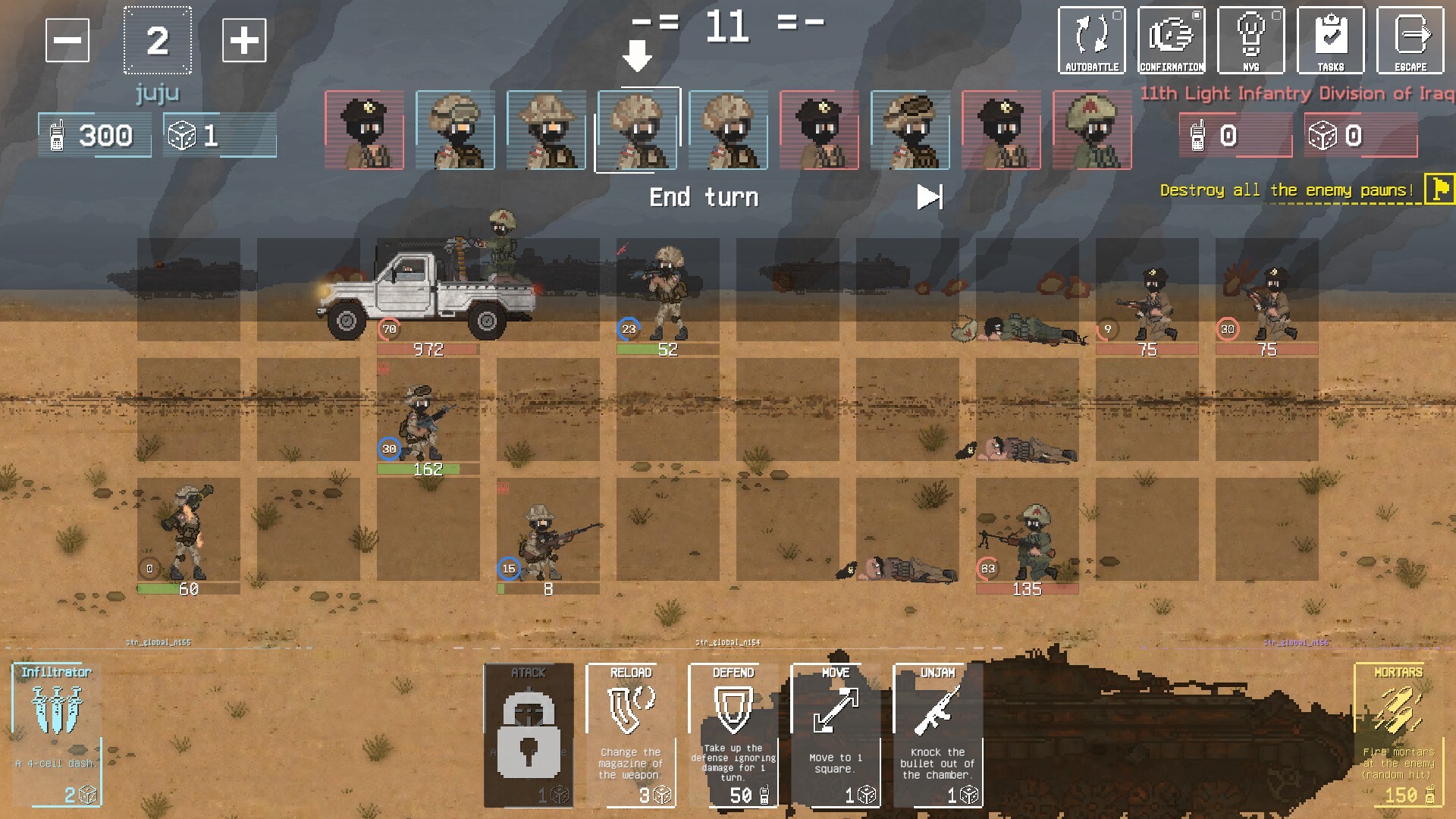 Pawns of War Screenshot 1