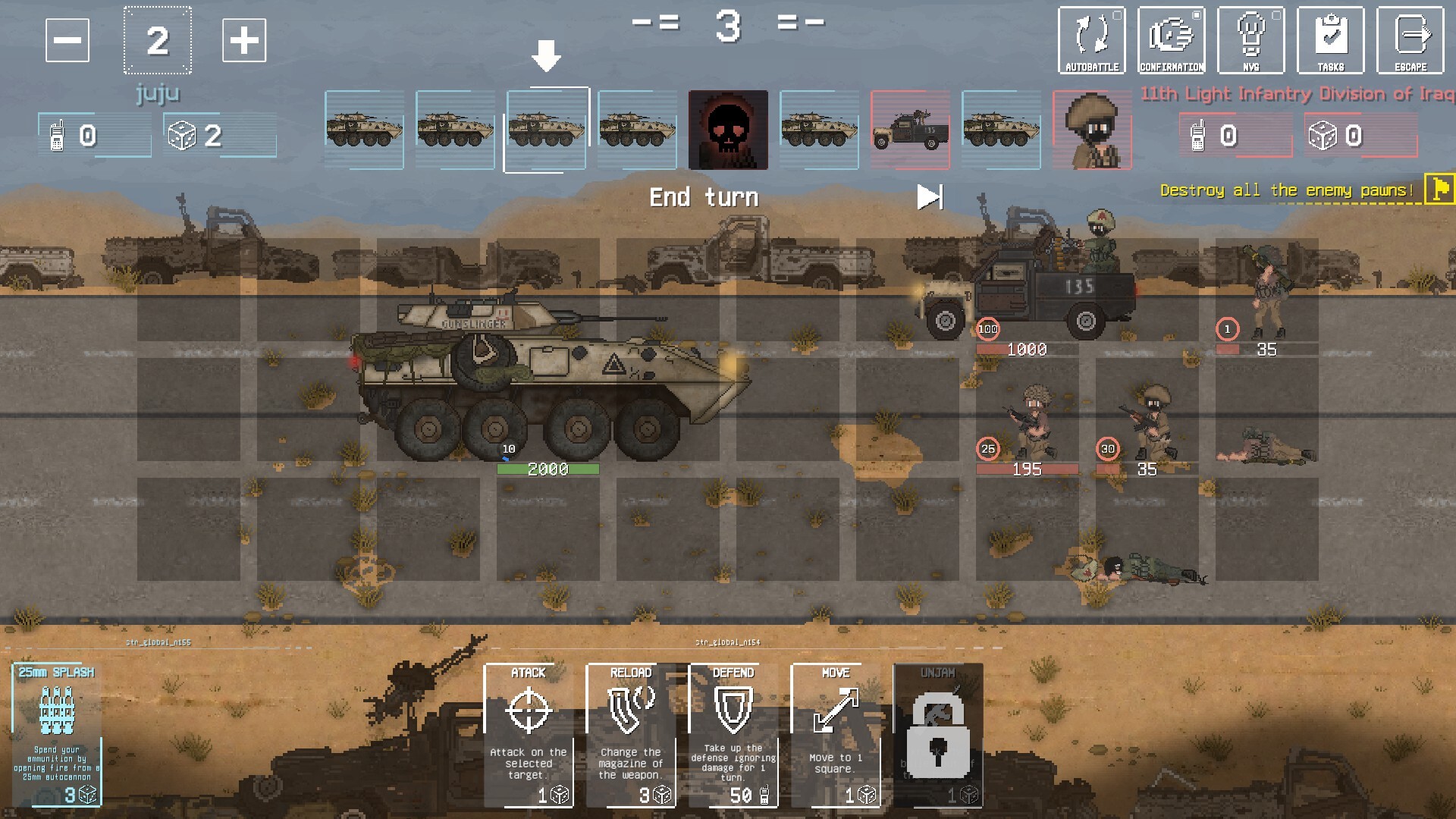 Pawns of War Screenshot 2