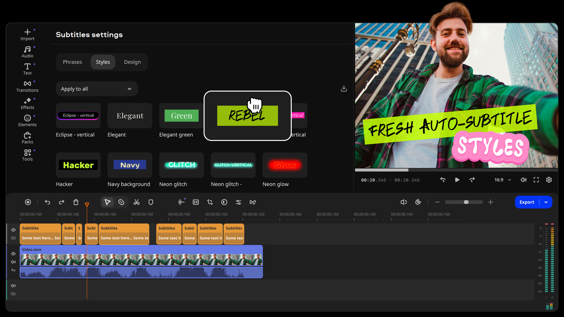 Movavi Video Editor 2026 Screenshot 3