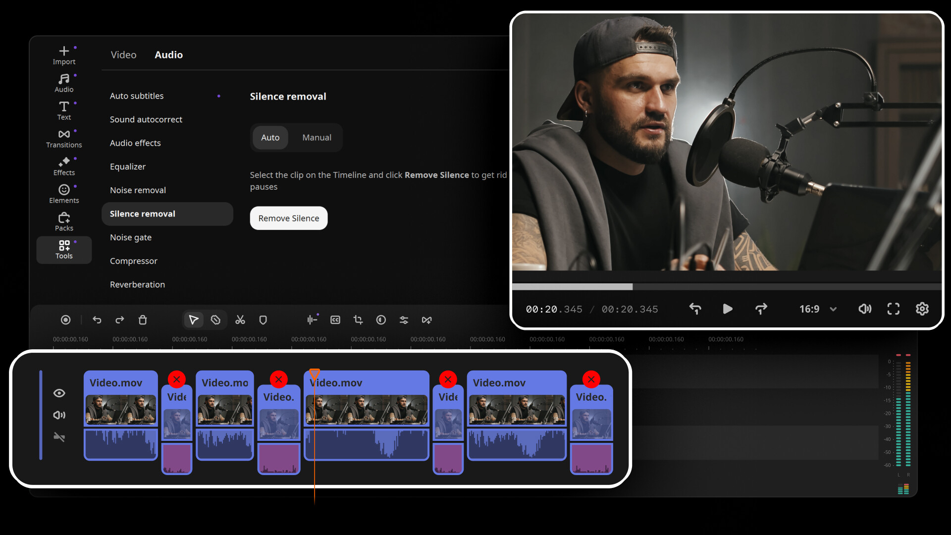 Movavi Video Editor 2026 Screenshot 1