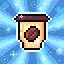 XL Latte with vanilla syrup icon