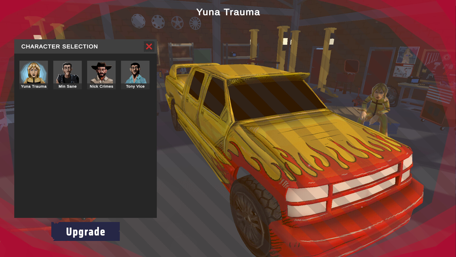 WTF: Wheels Tires and Flesh Screenshot 1