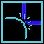 Laser steeled icon