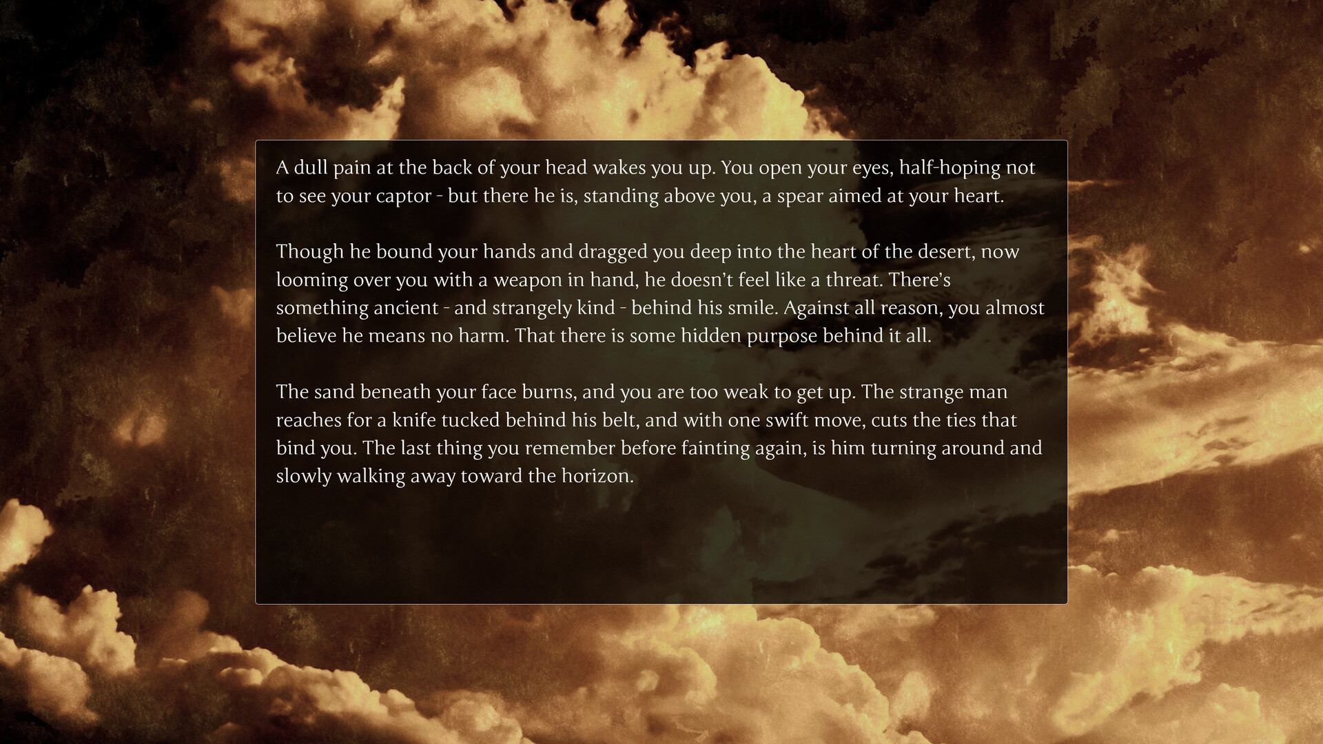 Bael's Rock: A Text Adventure Screenshot 0