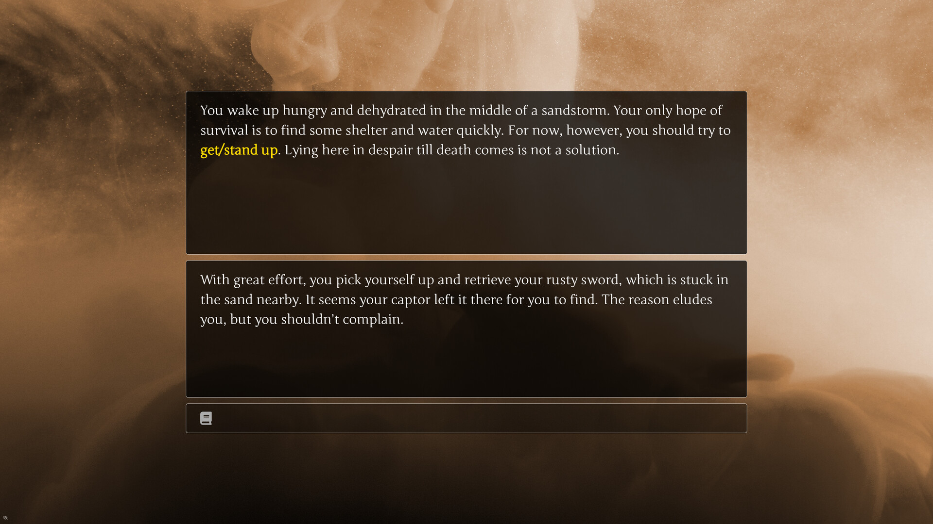 Bael's Rock: A Text Adventure Screenshot 4