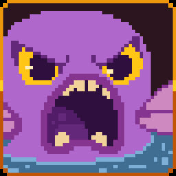 Sea monster icon