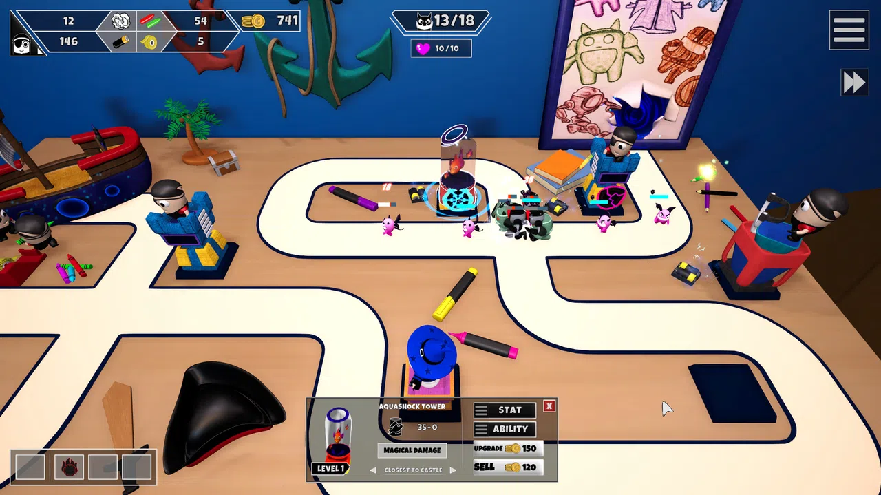 Playroom Invasion TD Screenshot 4