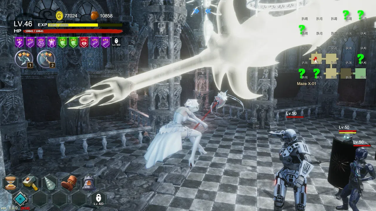 Widow in the Endless Labyrinth Screenshot 2