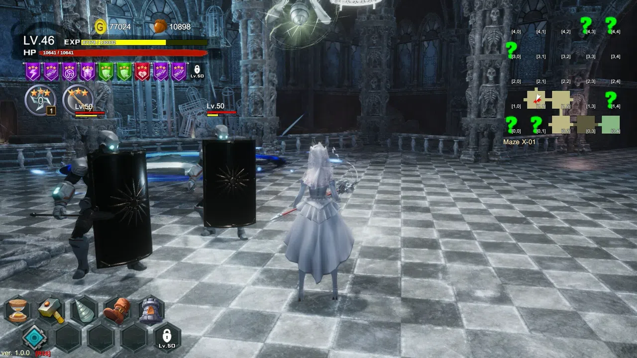 Widow in the Endless Labyrinth Screenshot 0