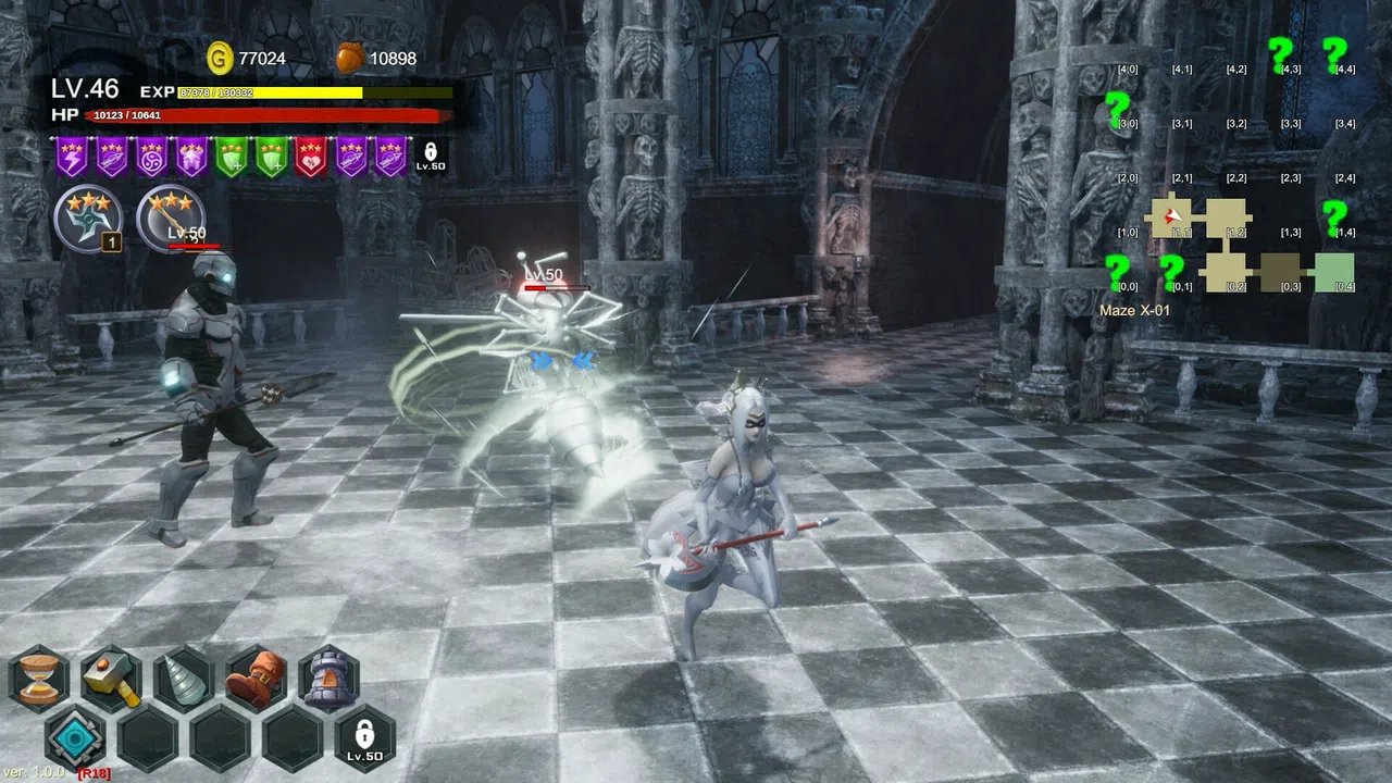 Widow in the Endless Labyrinth Screenshot 3