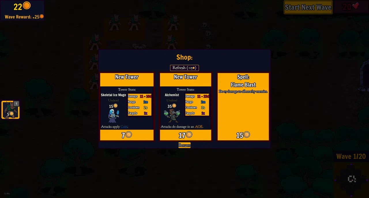 The Necromancer Cometh! Demo Screenshot 2
