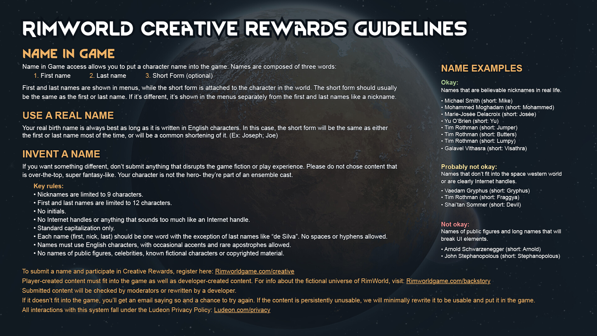 RimWorld Name in Game Access Screenshot 0