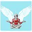 Racing legend icon