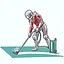 Clean riding icon
