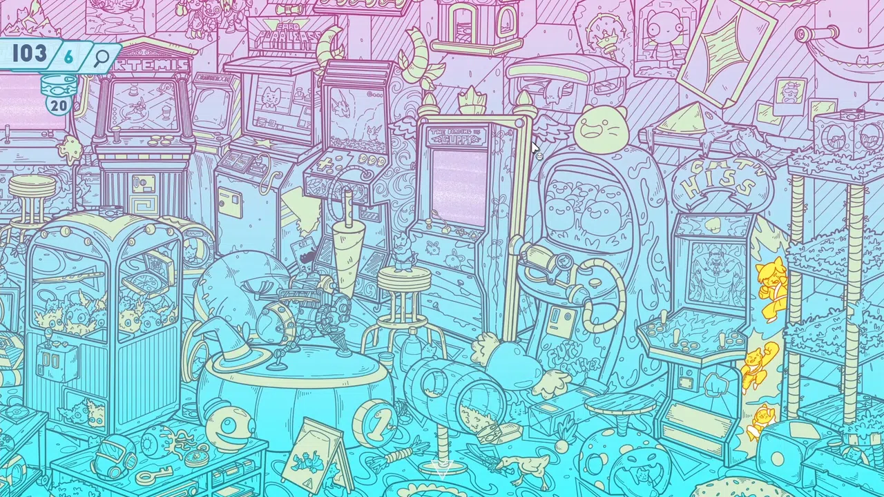 An Arcade Full of Cats: TimeWarp Trouble Screenshot 1
