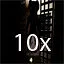Prison cell moltiplier icon
