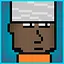 Lonely traveler icon