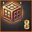 Red Gold 8 icon