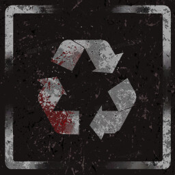 Second-hand goods recycling icon
