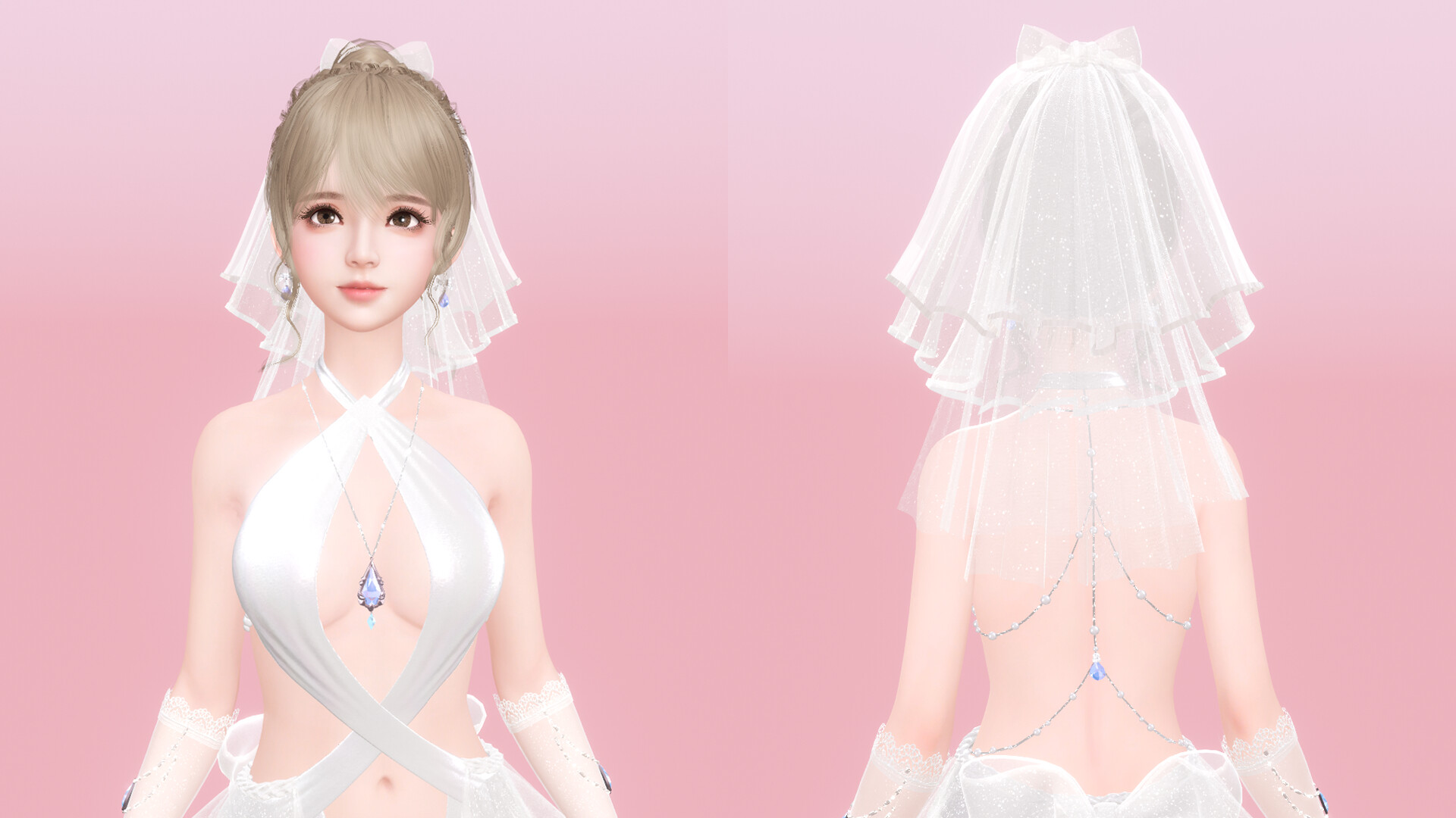 ZM Desktop Elf Wedding Dress DLC：To the Ends with You Screenshot 4