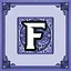 F icon