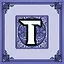 T icon