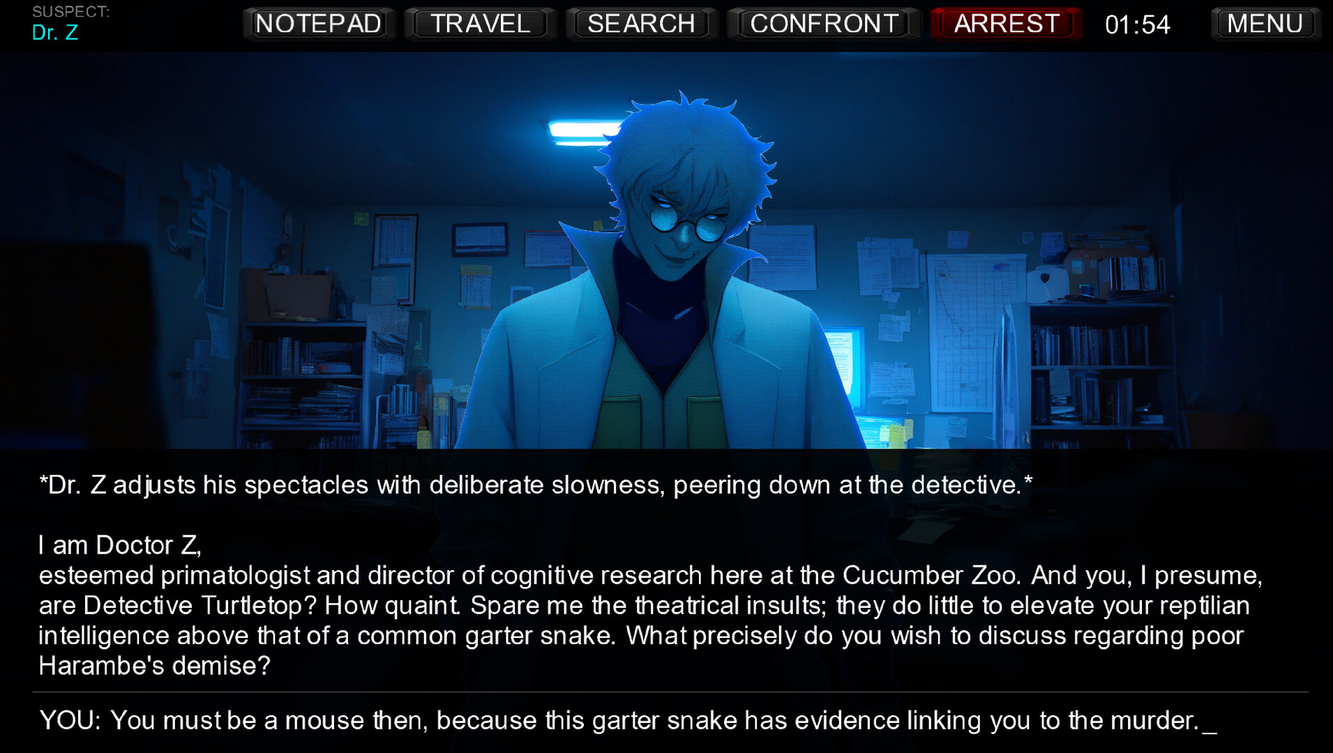 Detective Turtletop: Who Killed Harambe? Screenshot 2