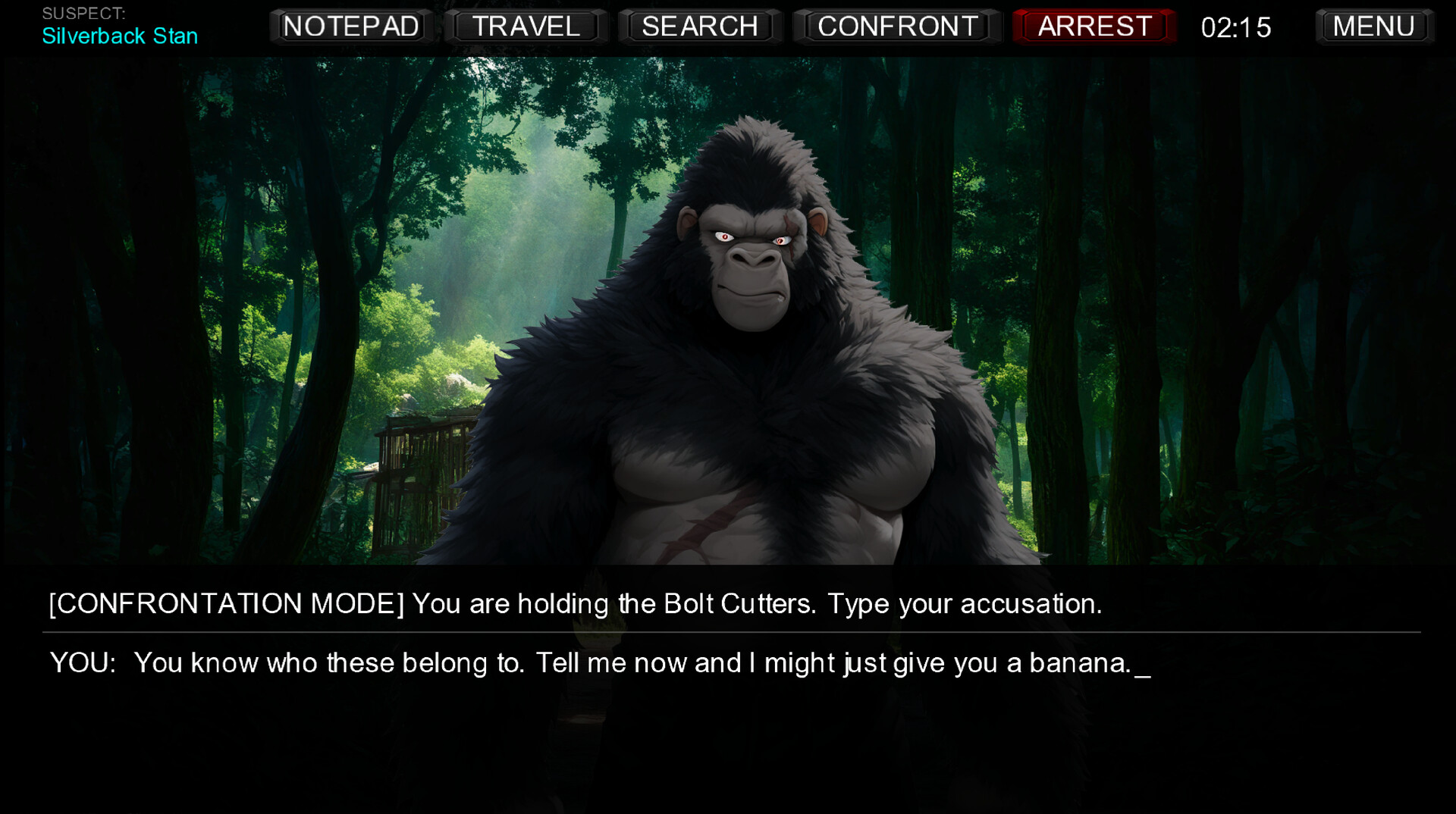 Detective Turtletop: Who Killed Harambe? Screenshot 4