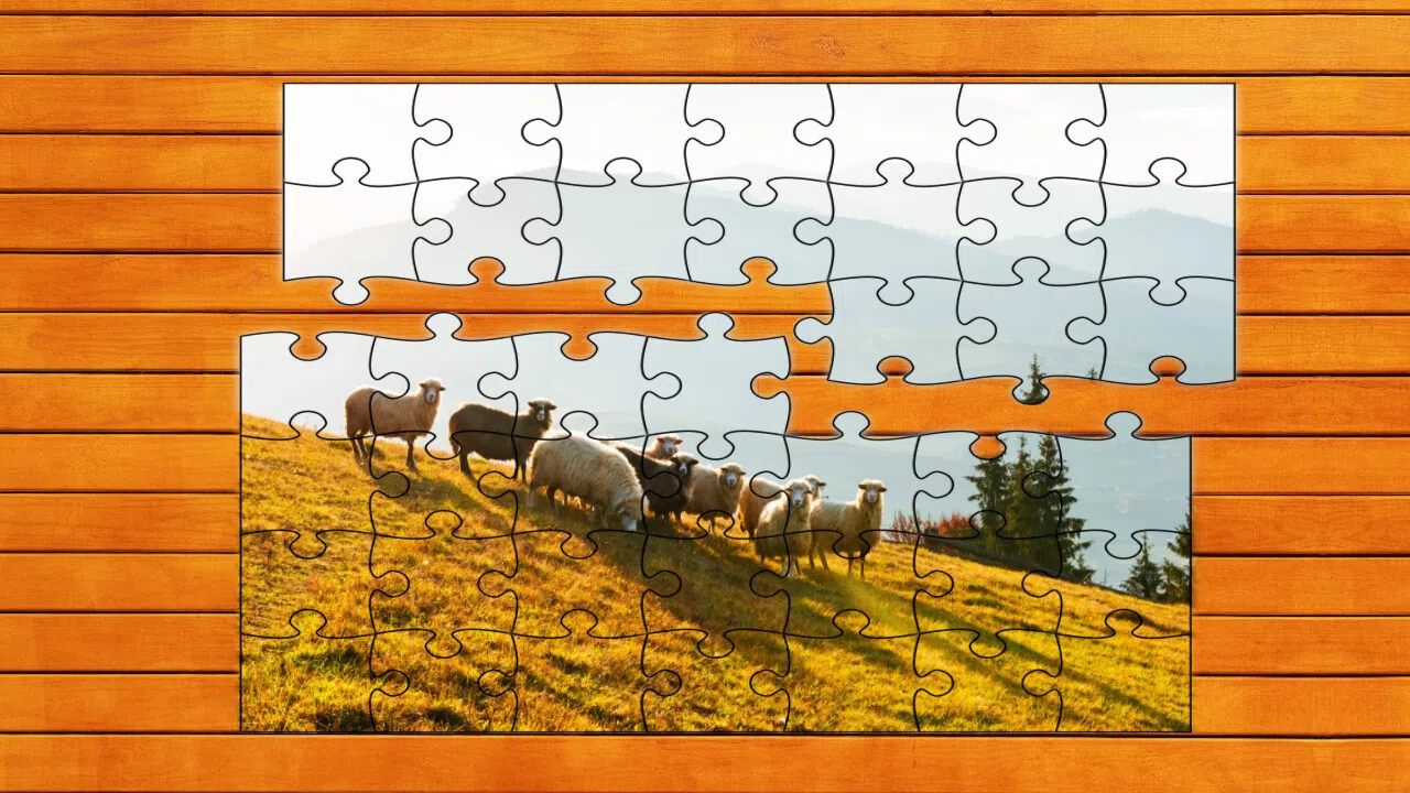 Golden Leaf Jigsaw Puzzles Screenshot 0