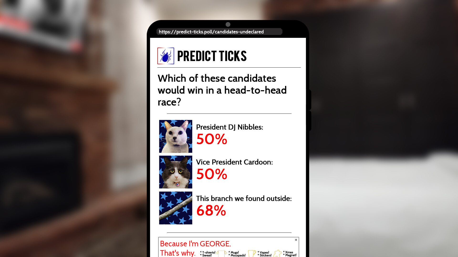 Cat President: 3rd-Rate Candidate Screenshot 1