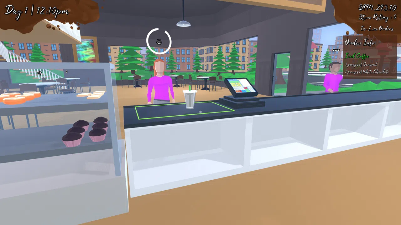Run a Café Demo Screenshot 2