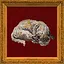 Pet the dog icon