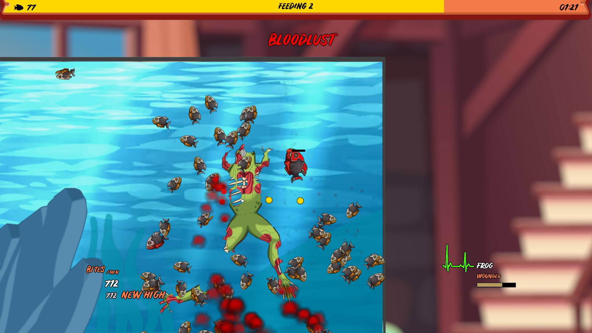 Piranha Feeding Screenshot 0