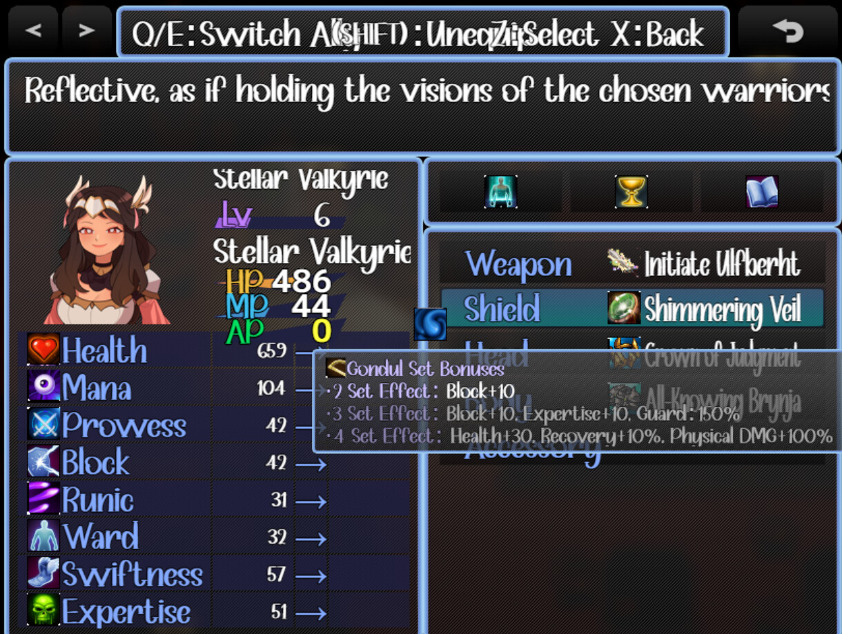 Valkyrie Star: A Cacophony Choir Screenshot 0