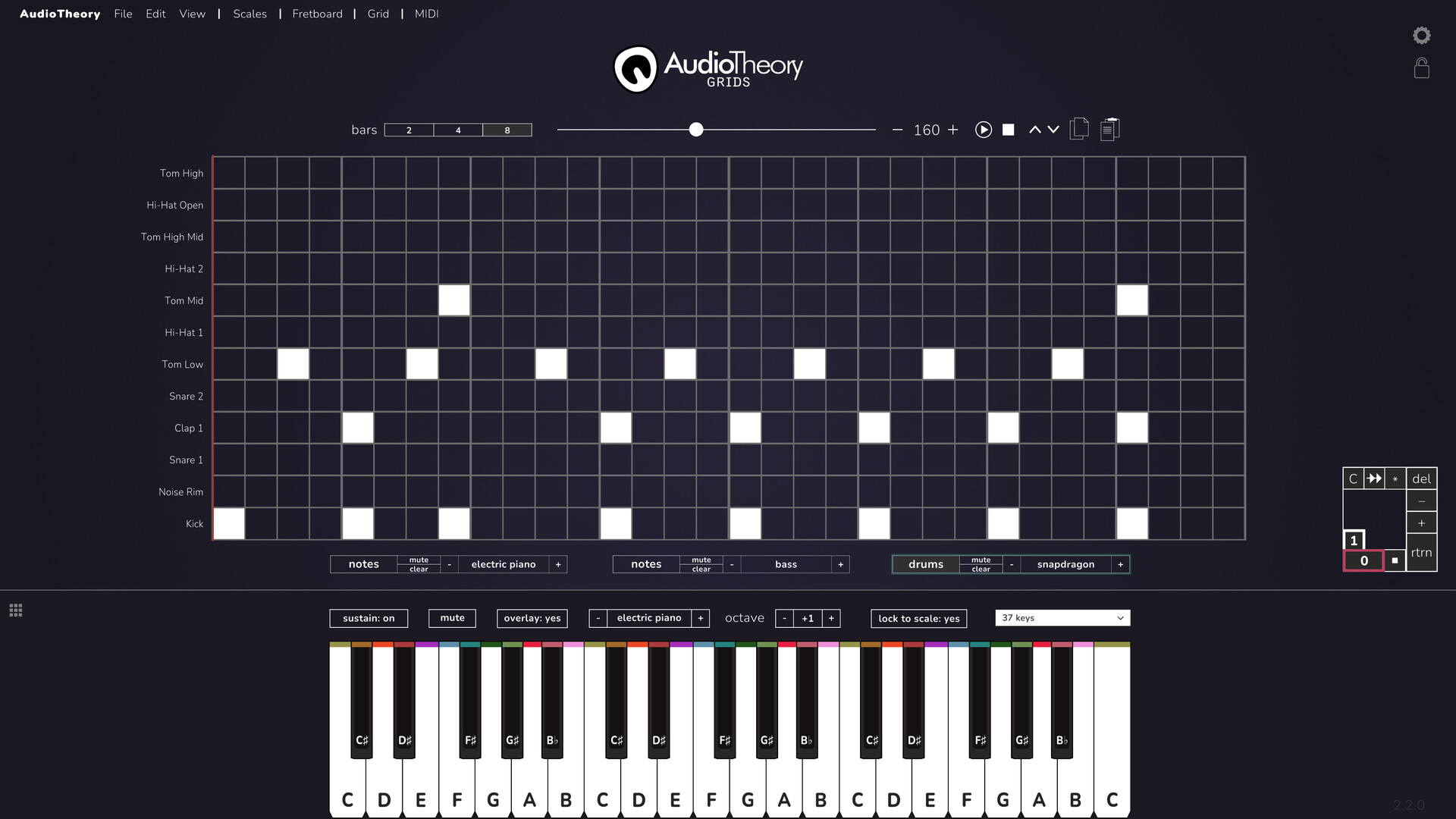 AudioTheory Grids Screenshot 2