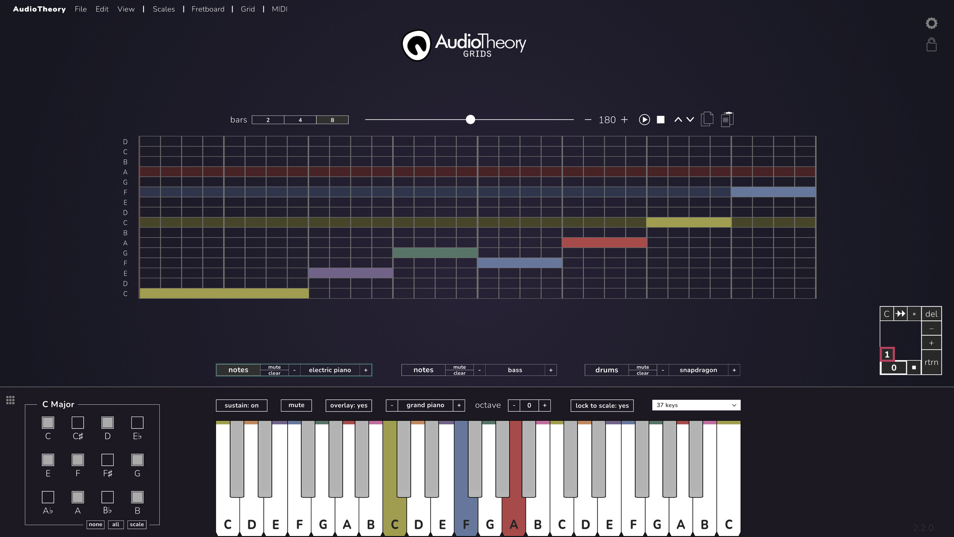 AudioTheory Grids Screenshot 0