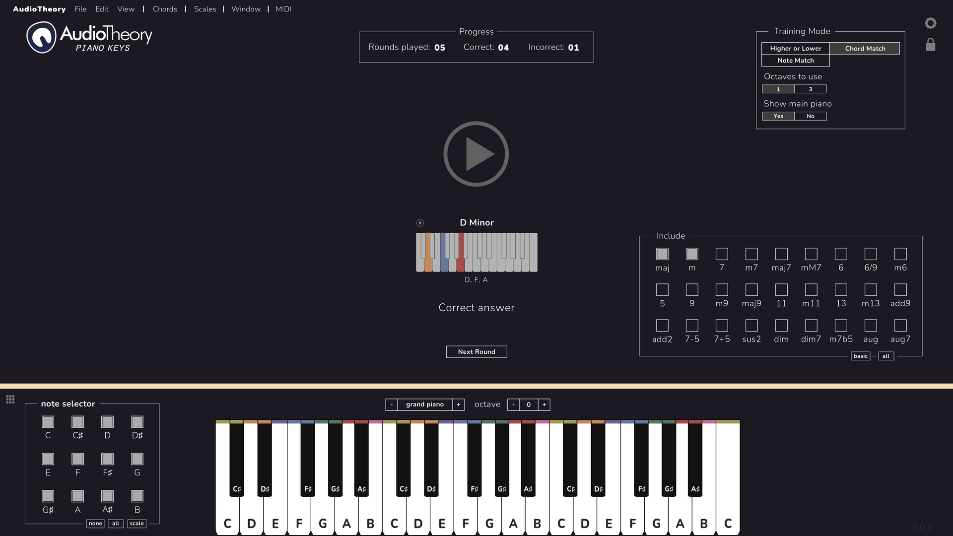 AudioTheory Piano Keys Screenshot 2