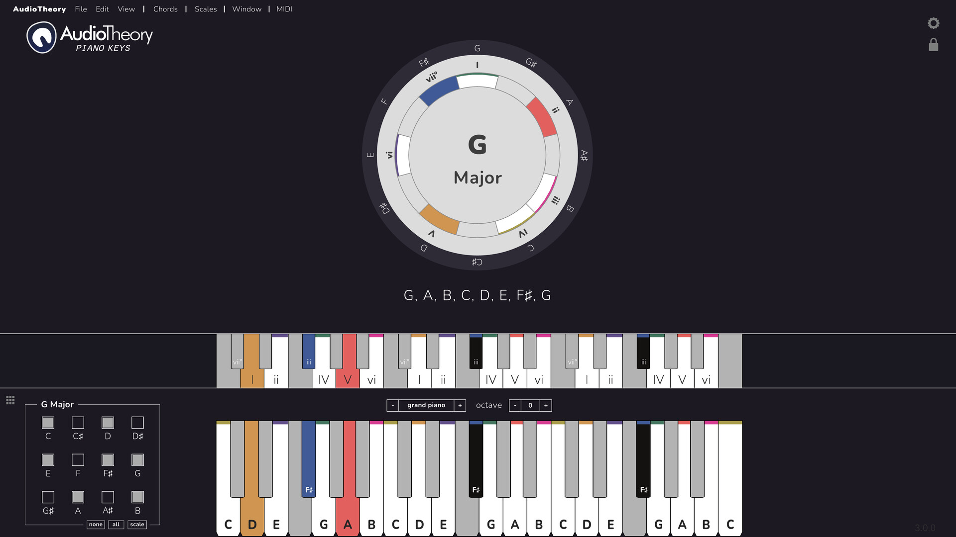 AudioTheory Piano Keys Screenshot 4