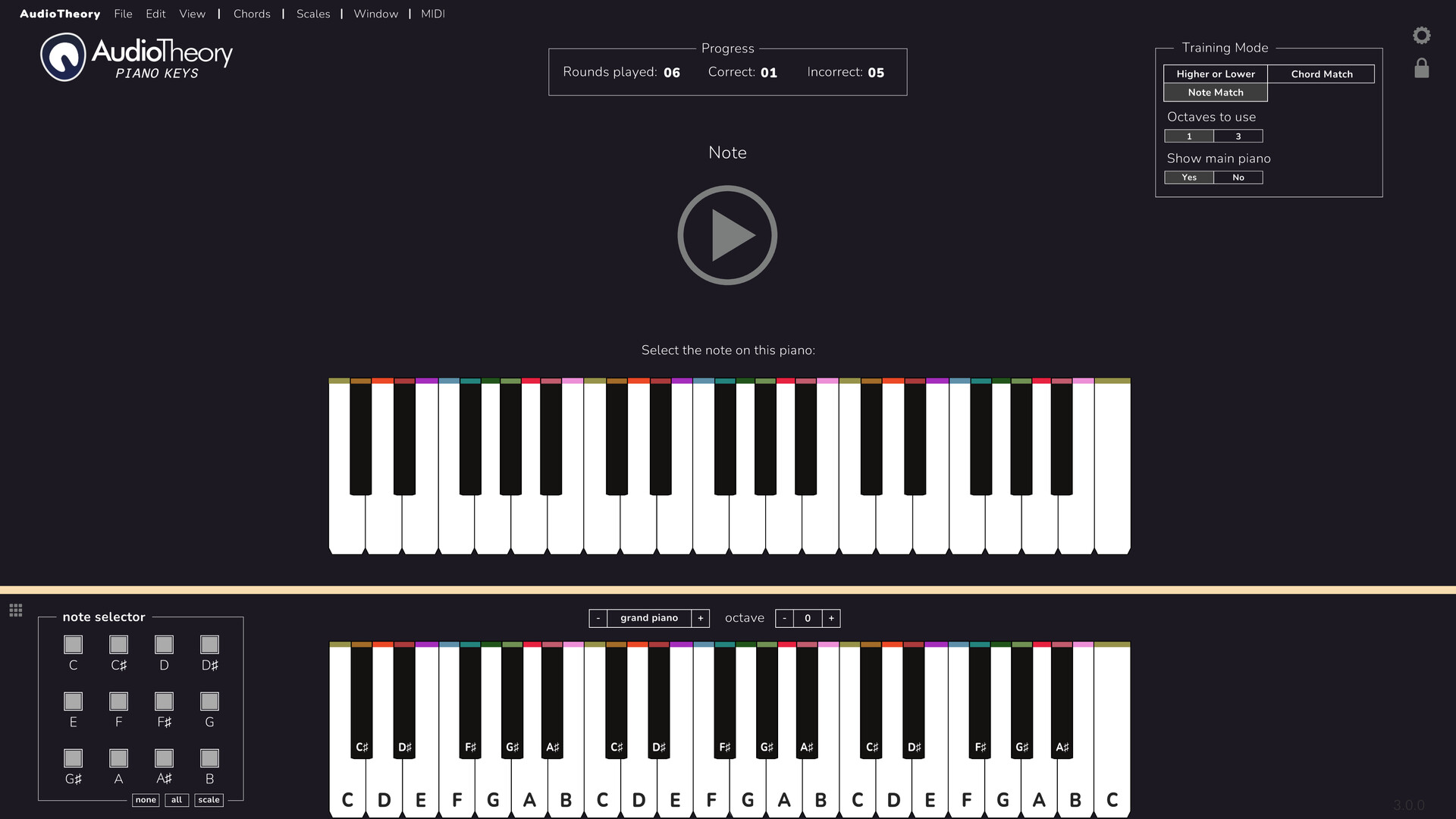 AudioTheory Piano Keys Screenshot 3