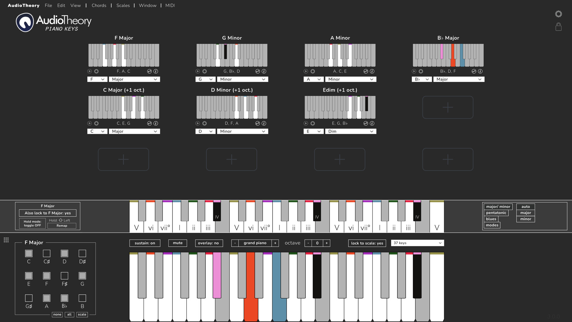 AudioTheory Piano Keys Screenshot 5